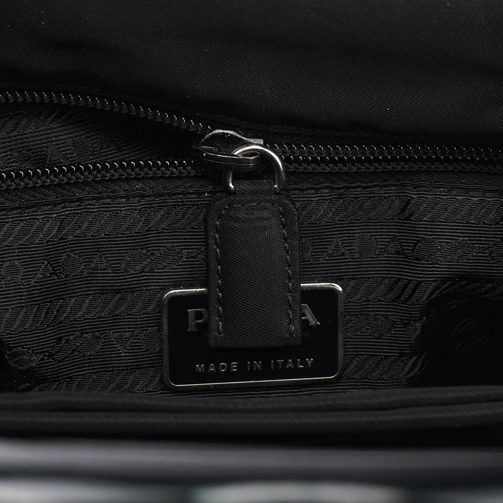 Grey Tessuto Plex Nylon Tote Bag