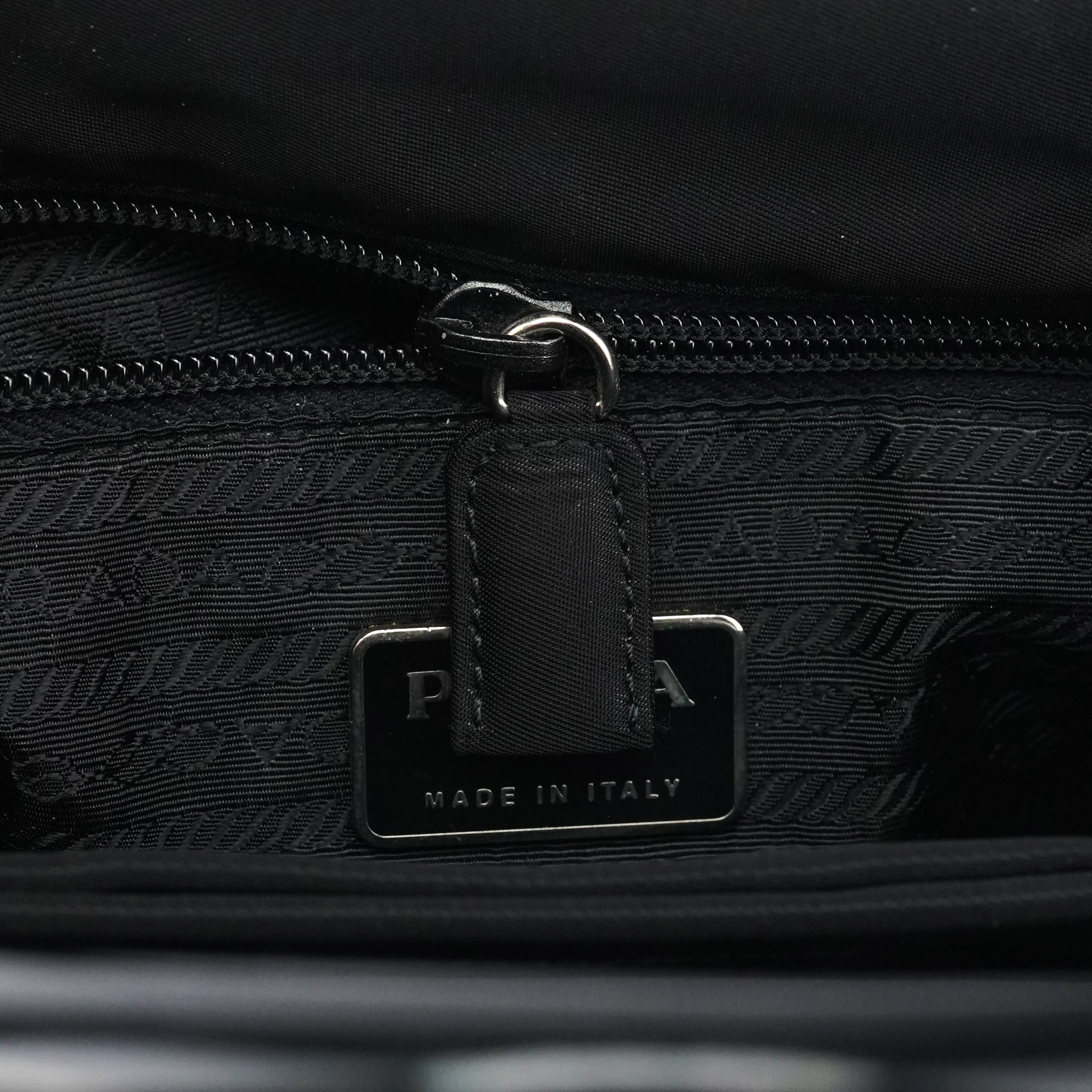 Grey Tessuto Plex Nylon Tote Bag