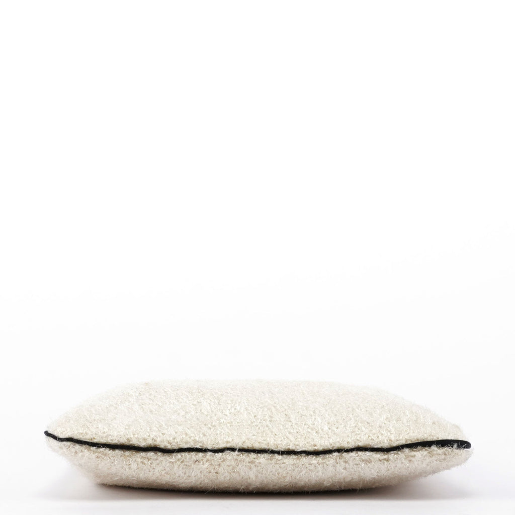 Ivory Lurex Mini Evening Bag