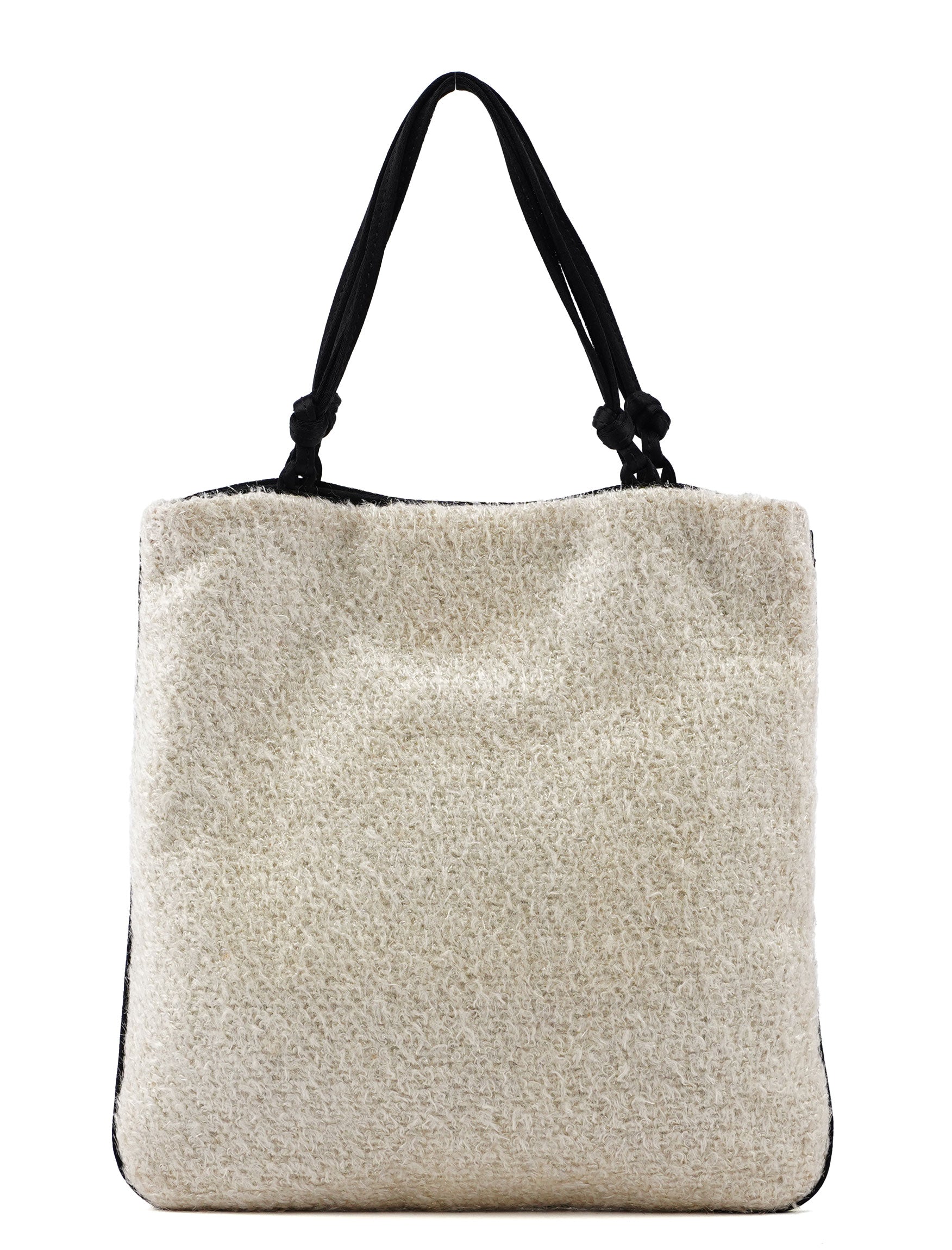 Ivory Lurex Mini Evening Bag