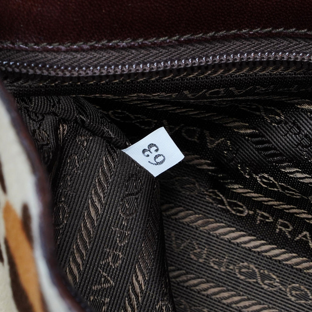 Leopard Fur Plastic Chain Bag