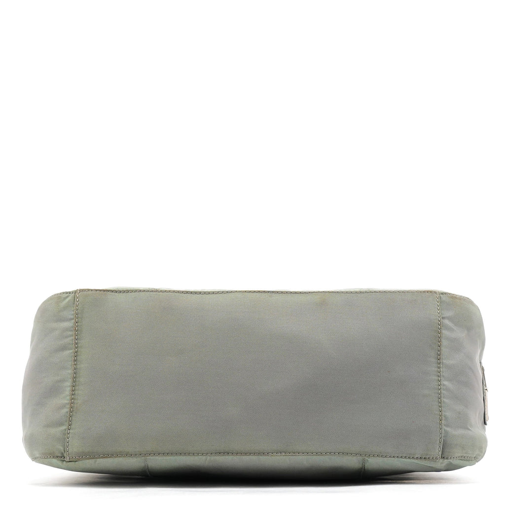 Light Green Tessuto Nylon Plastic Shoulder Bag