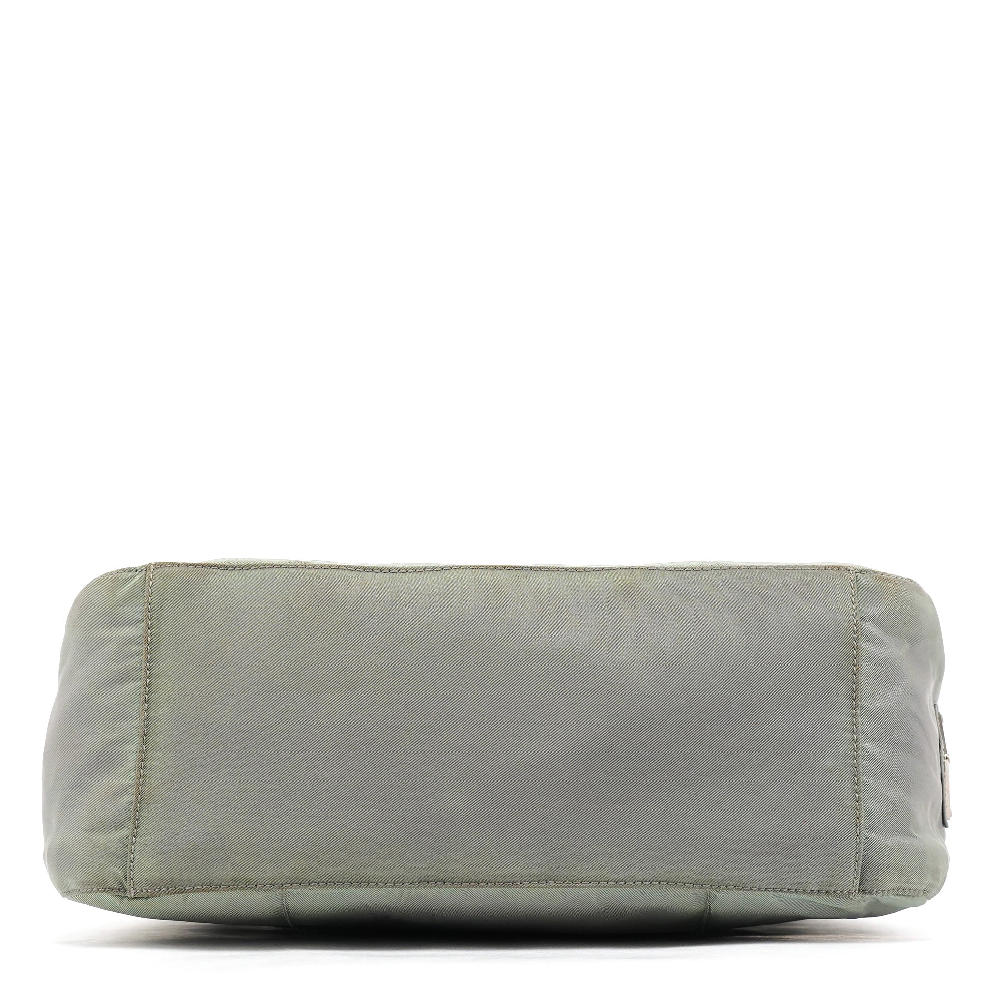 Light Green Tessuto Nylon Plastic Shoulder Bag