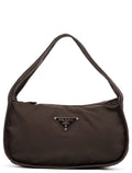 Military Green Tessuto Hobo Shoulder Bag