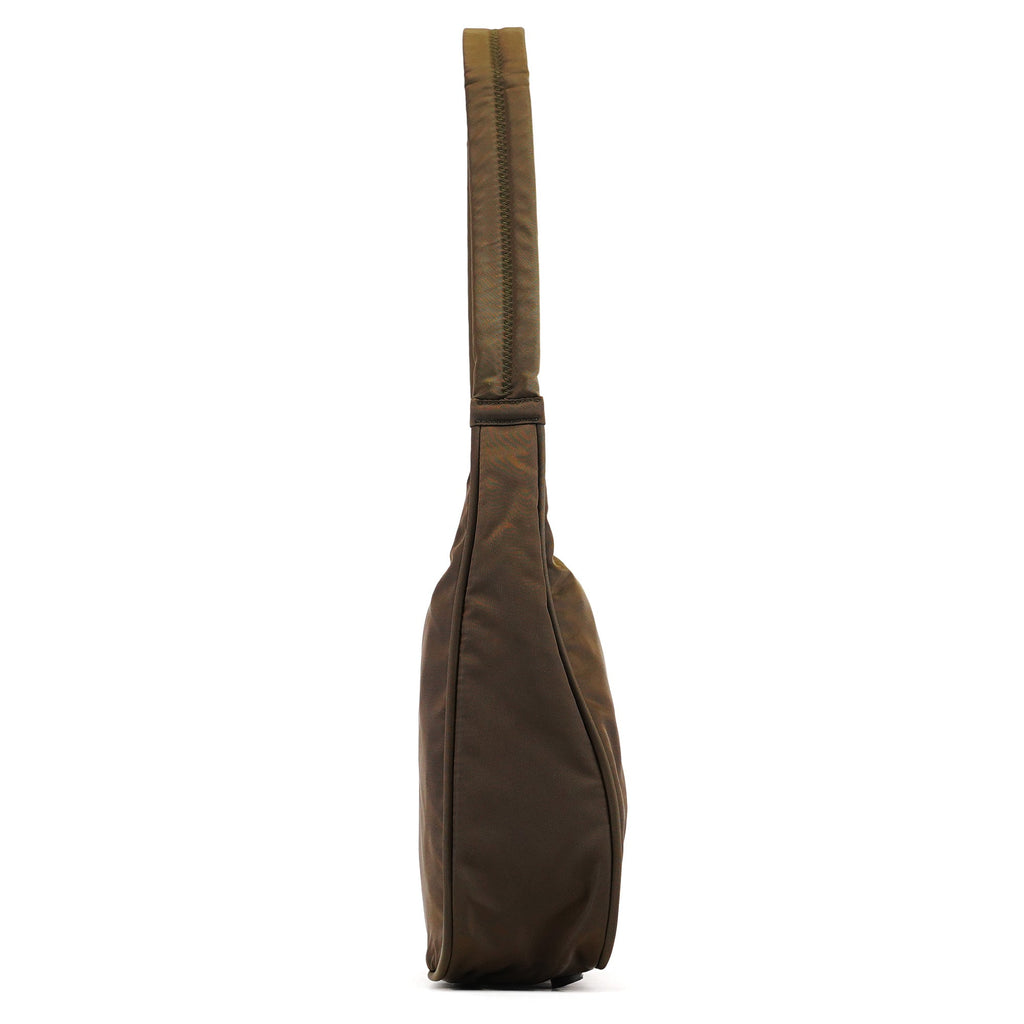 Military Green Tessuto Sport Hobo Shoulder Bag