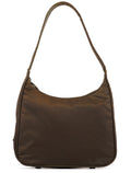 Military Green Tessuto Sport Hobo Shoulder Bag