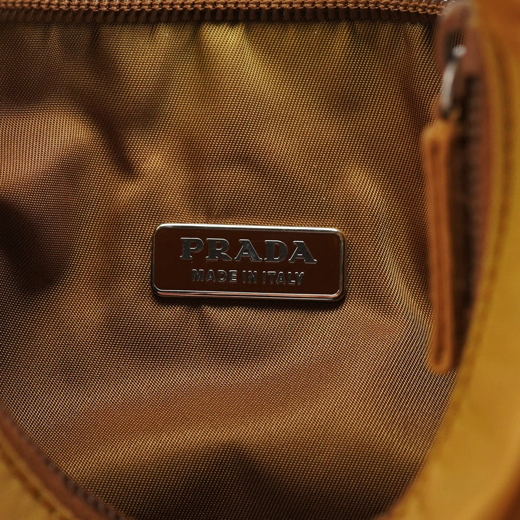 MV515 Beige Tessuto Mini Hobo Bag