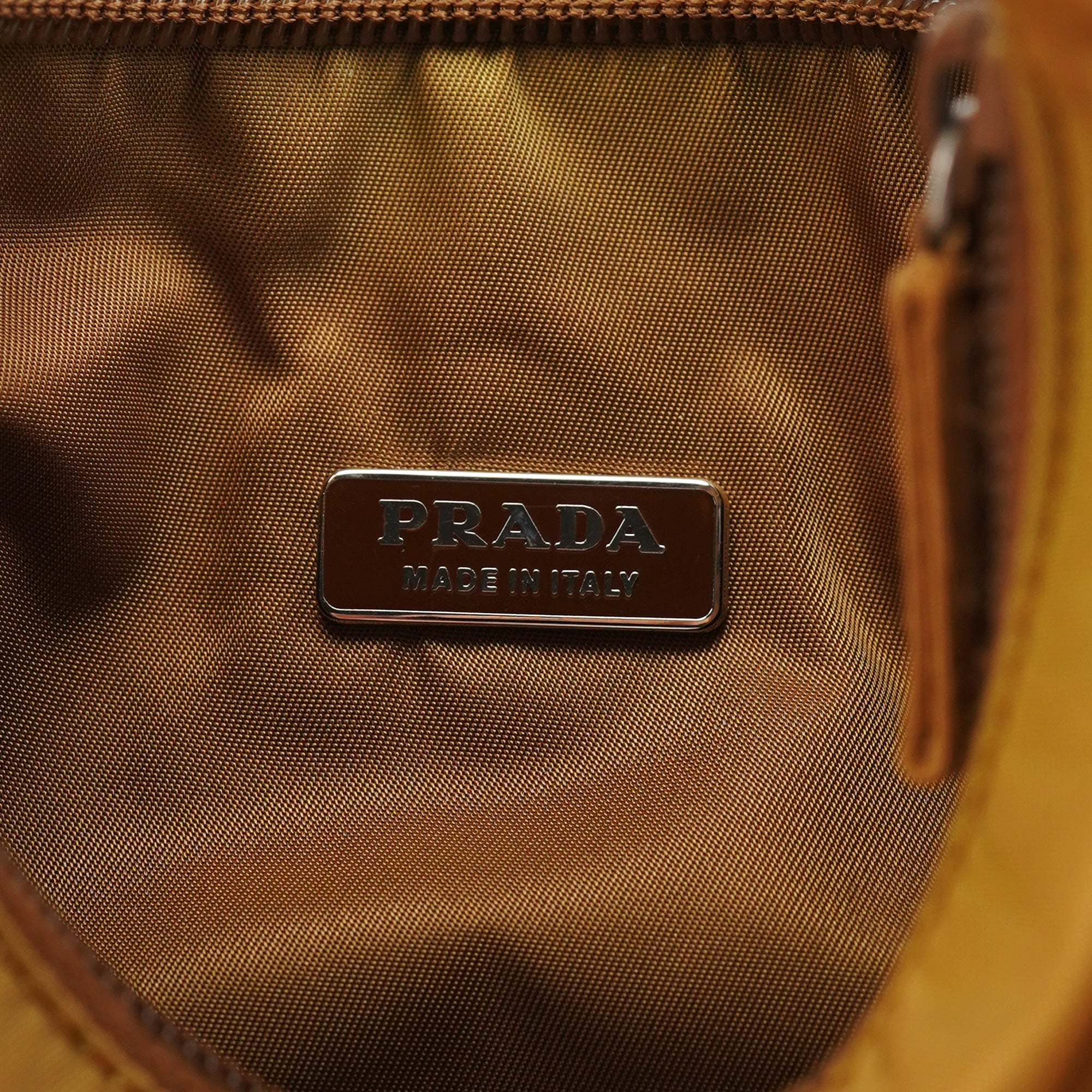 MV515 Beige Tessuto Mini Hobo Bag