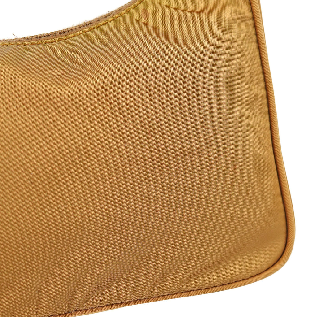 MV515 Beige Tessuto Mini Hobo Bag