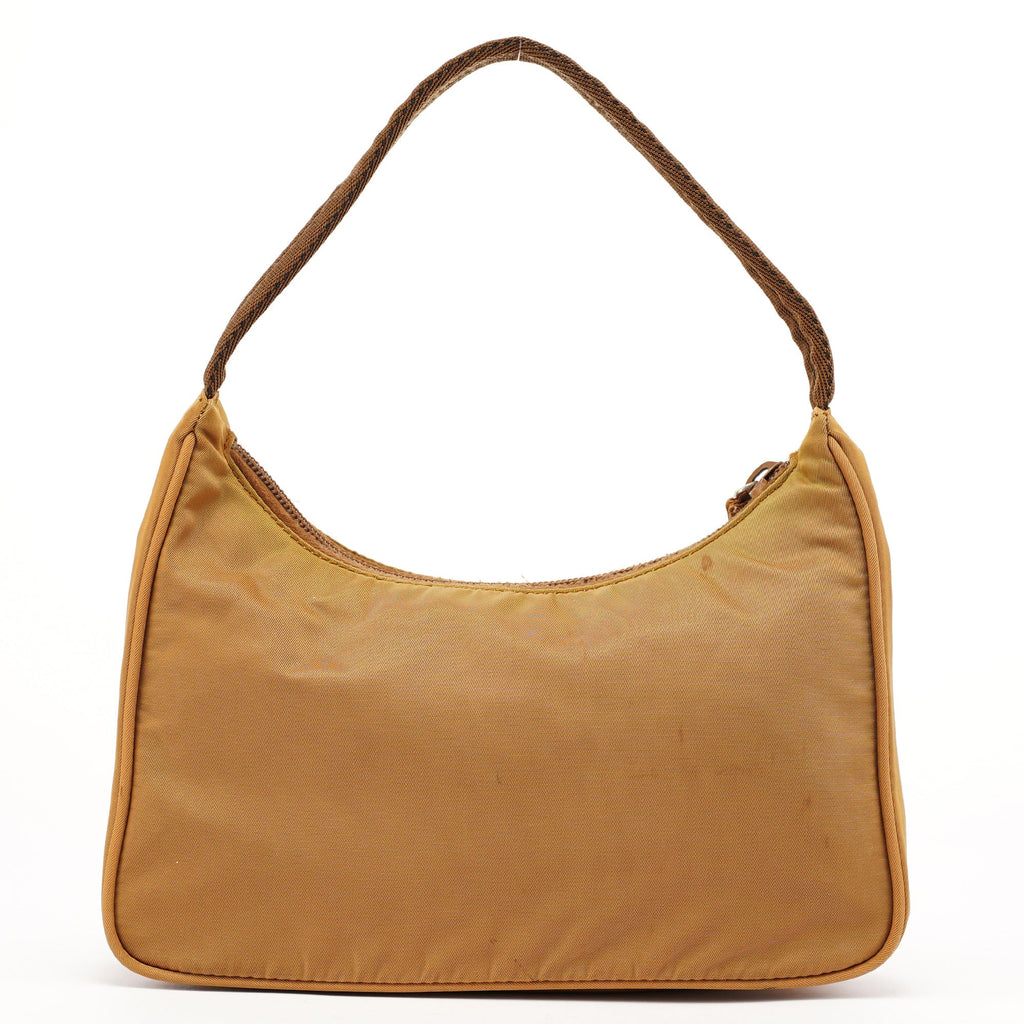 MV515 Beige Tessuto Mini Hobo Bag