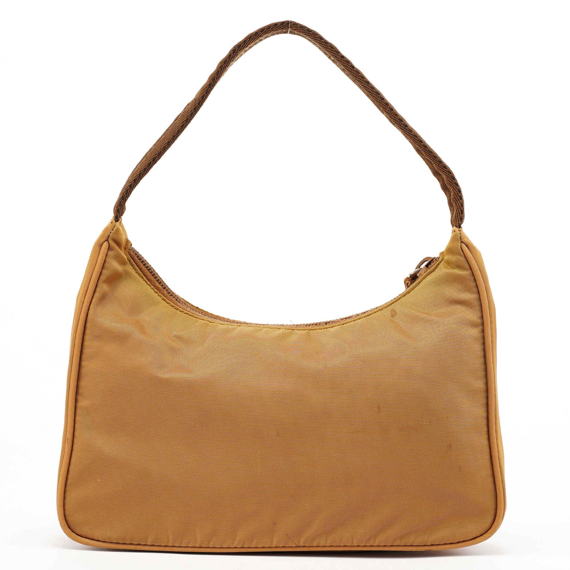 MV515 Beige Tessuto Mini Hobo Bag