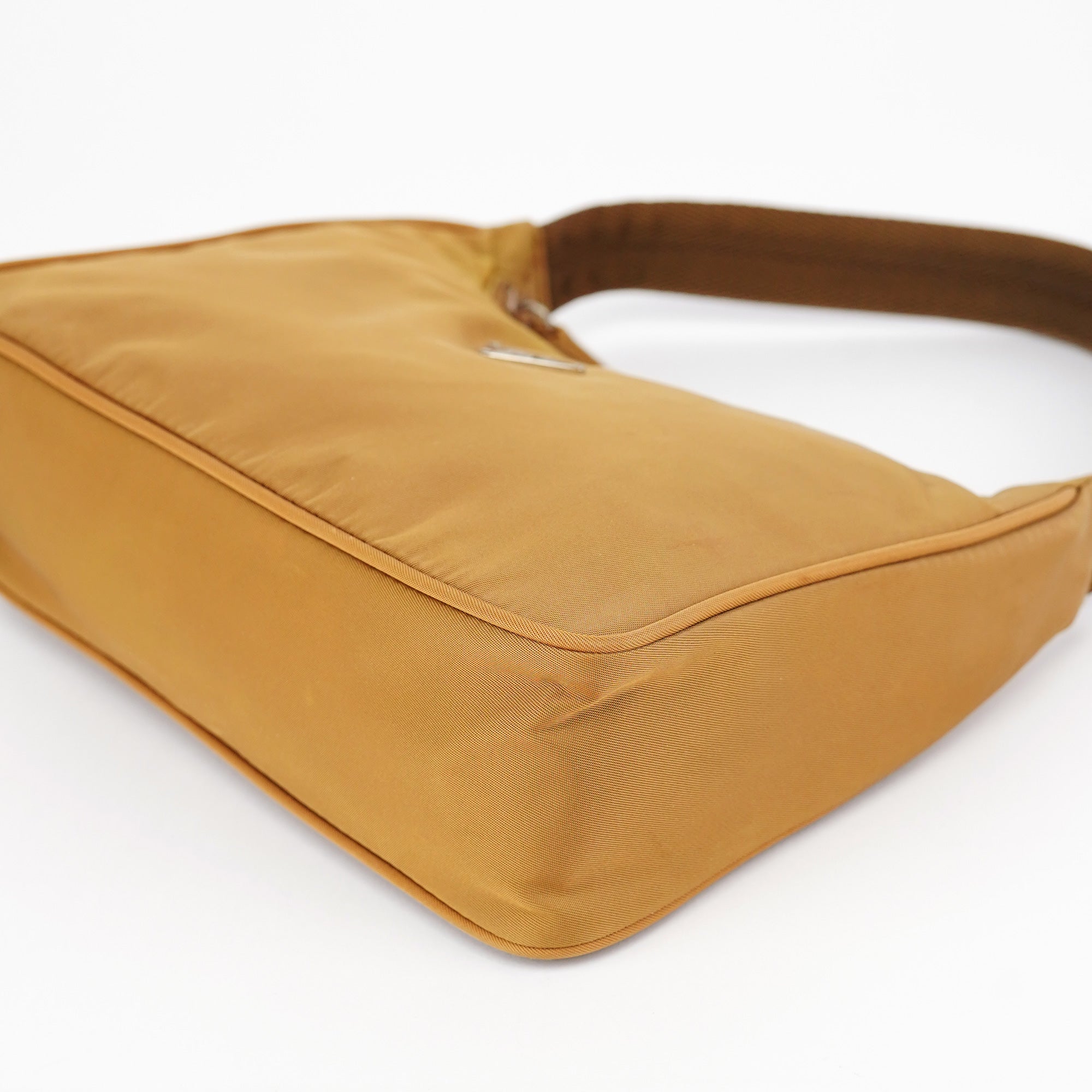 MV515 Beige Tessuto Mini Hobo Bag