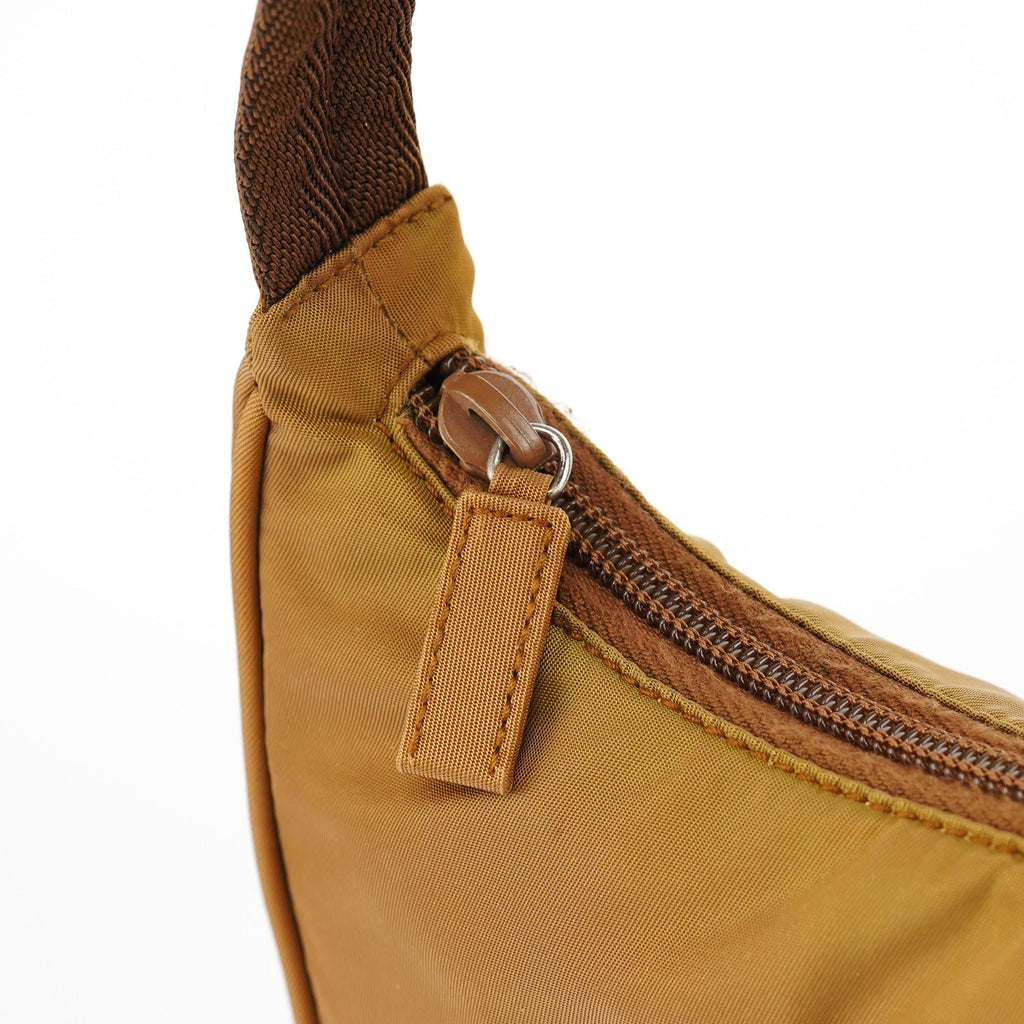 MV515 Beige Tessuto Mini Hobo Bag