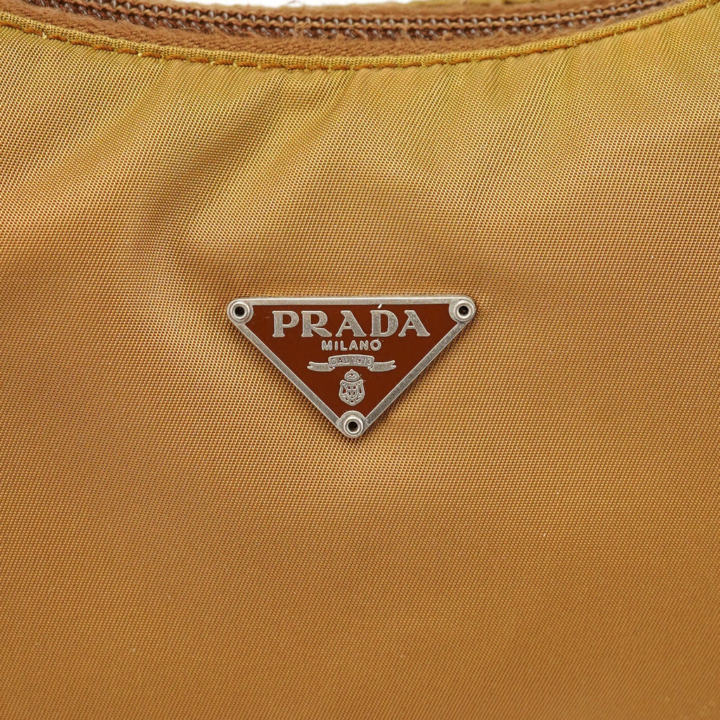 MV515 Beige Tessuto Mini Hobo Bag