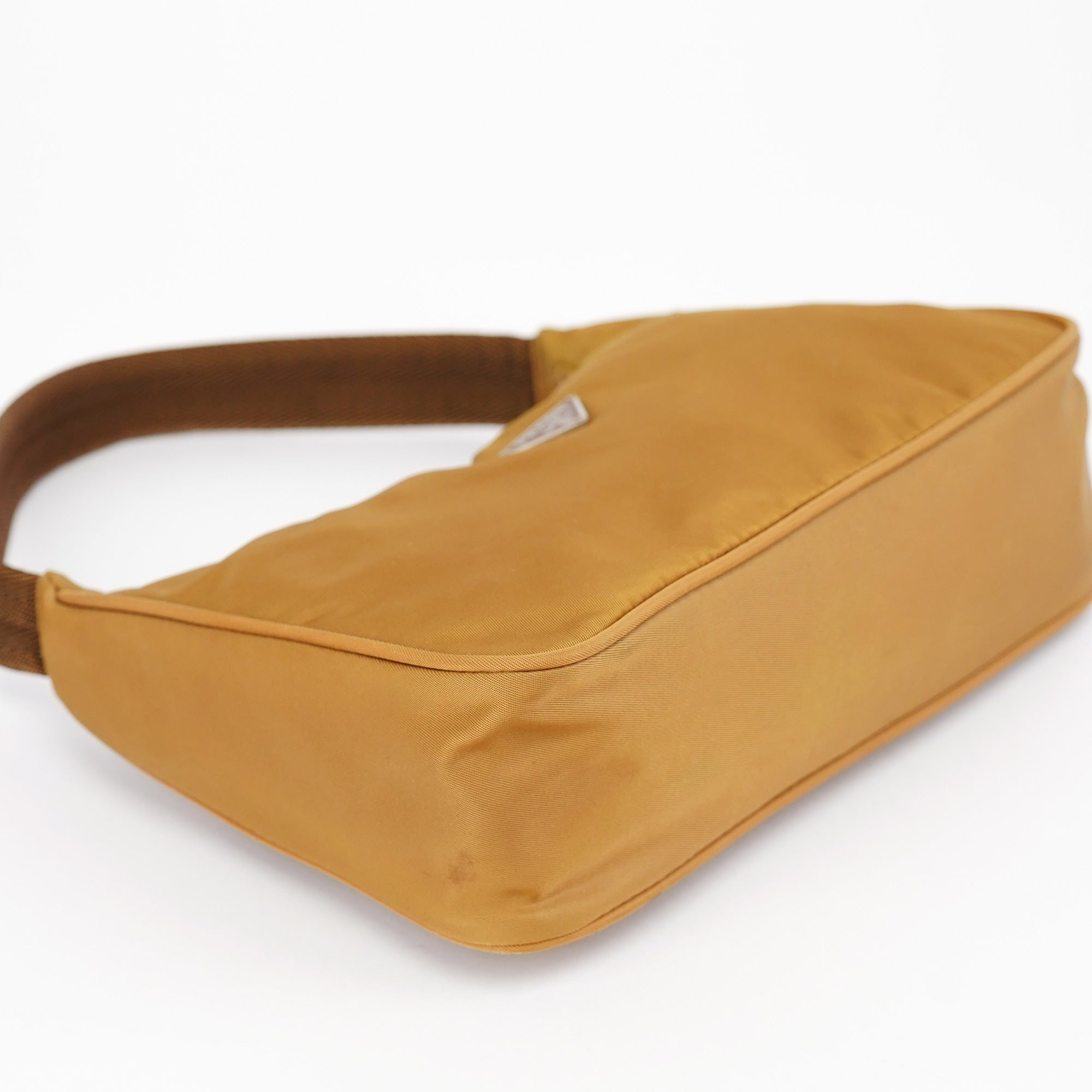 MV515 Beige Tessuto Mini Hobo Bag