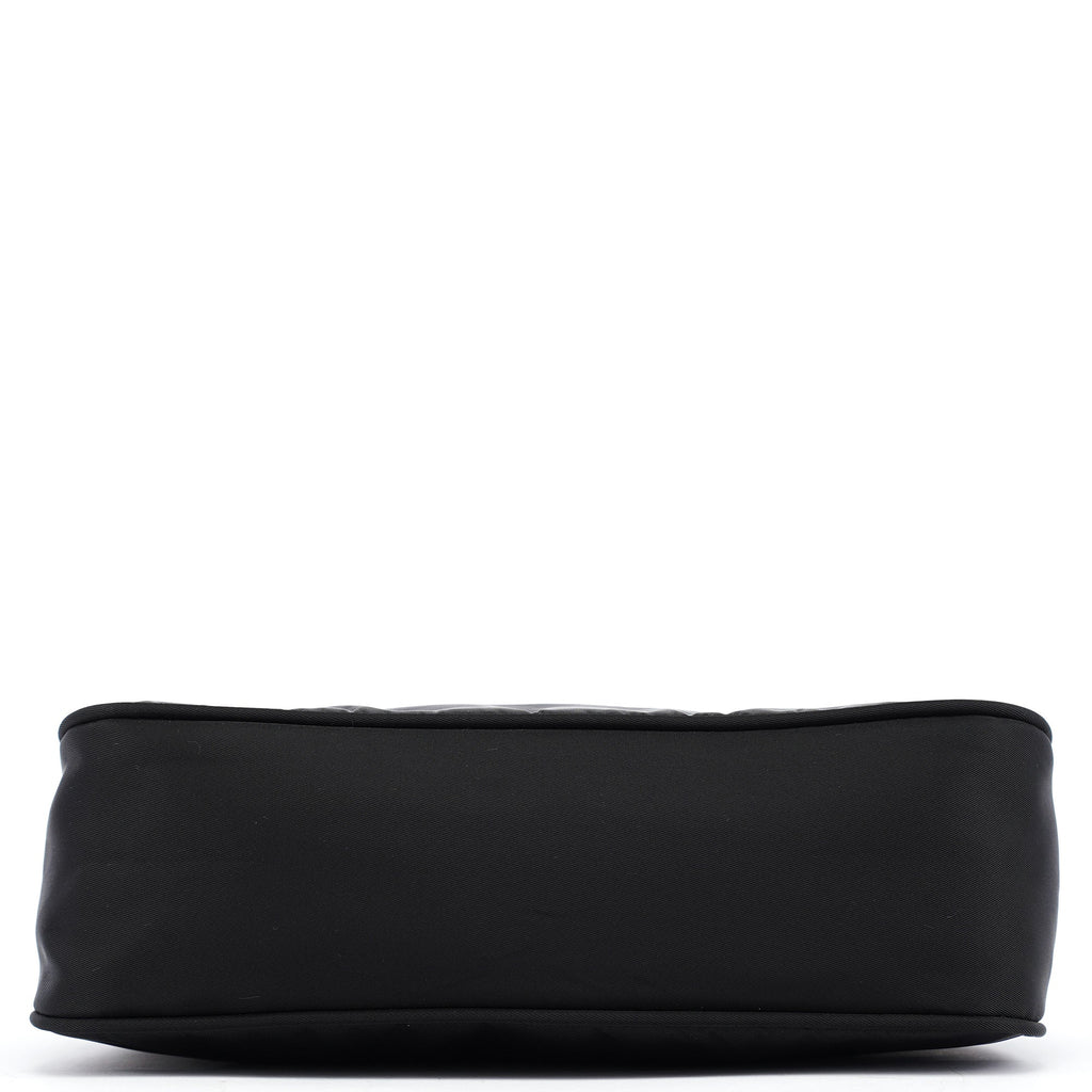 MV515 Black Tessuto Mini Hobo Bag