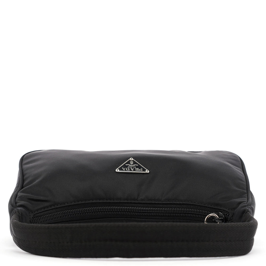 MV515 Black Tessuto Mini Hobo Bag