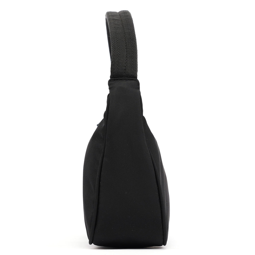 MV515 Black Tessuto Mini Hobo Bag