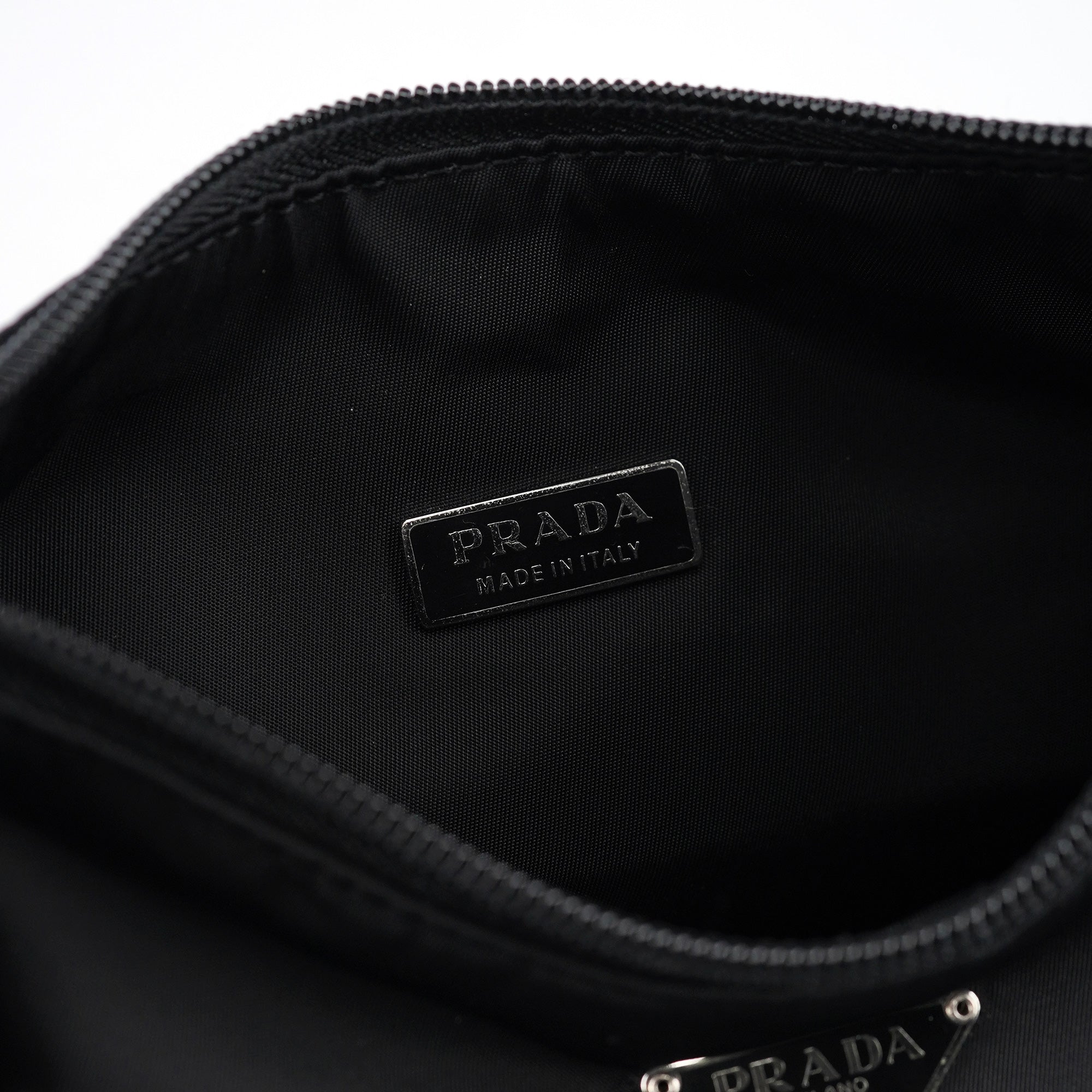 MV515 Black Tessuto Mini Hobo Bag