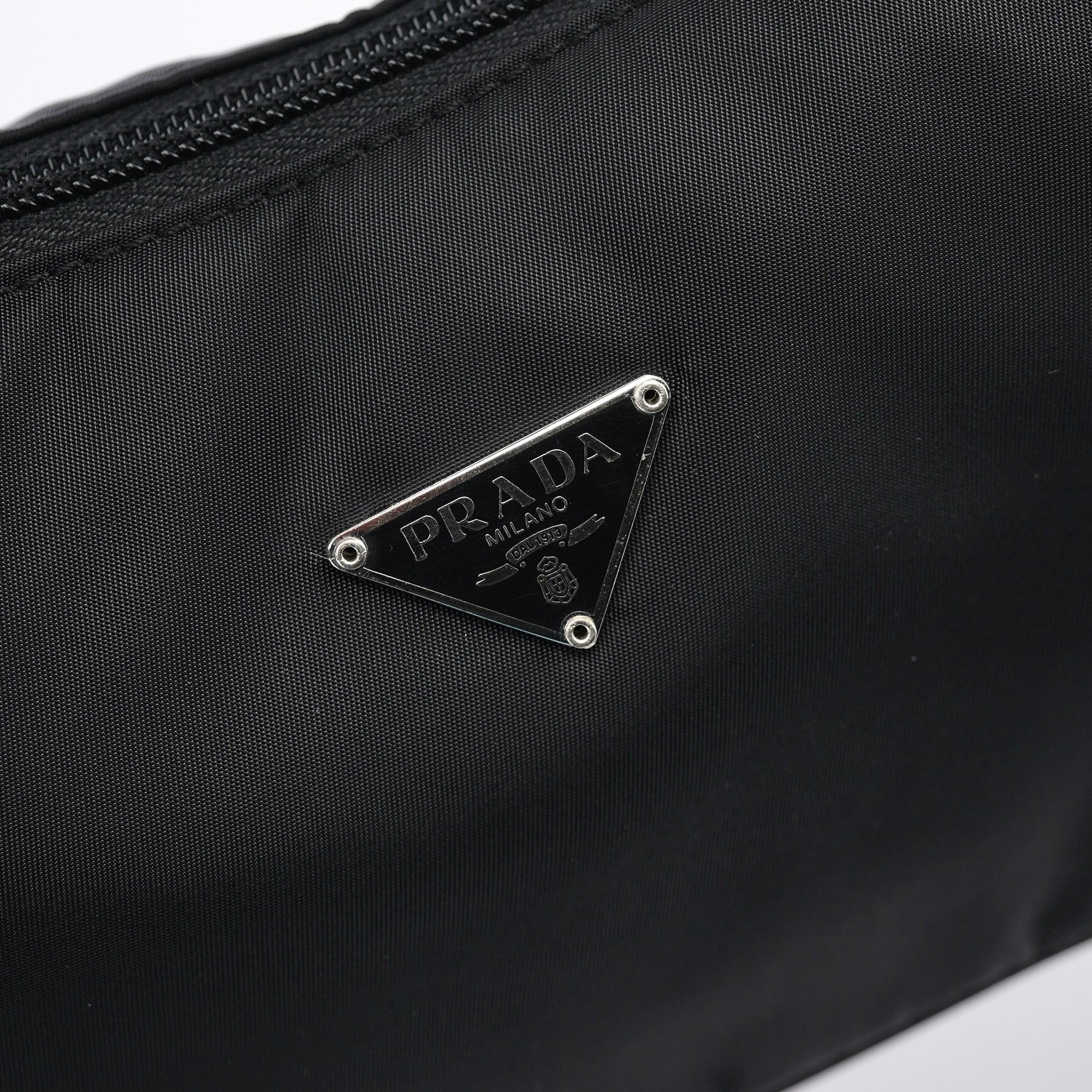 MV515 Black Tessuto Mini Hobo Bag