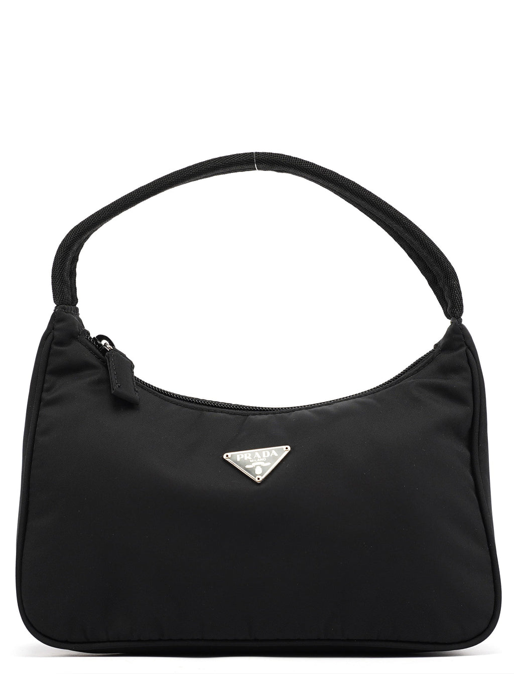 MV515 Black Tessuto Mini Hobo Bag