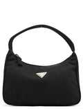 MV515 Black Tessuto Mini Hobo Bag