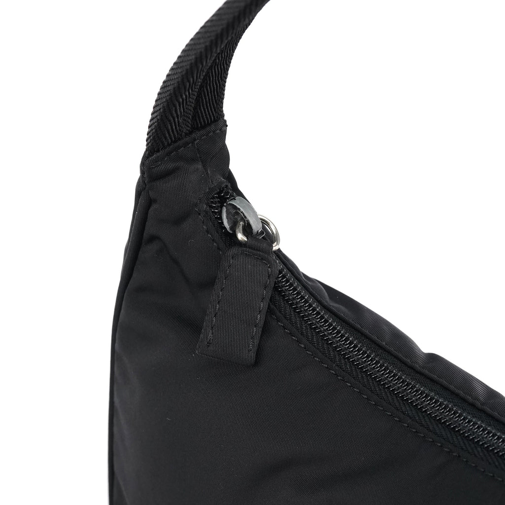 MV515 Black Tessuto Mini Hobo Shoulder Bag