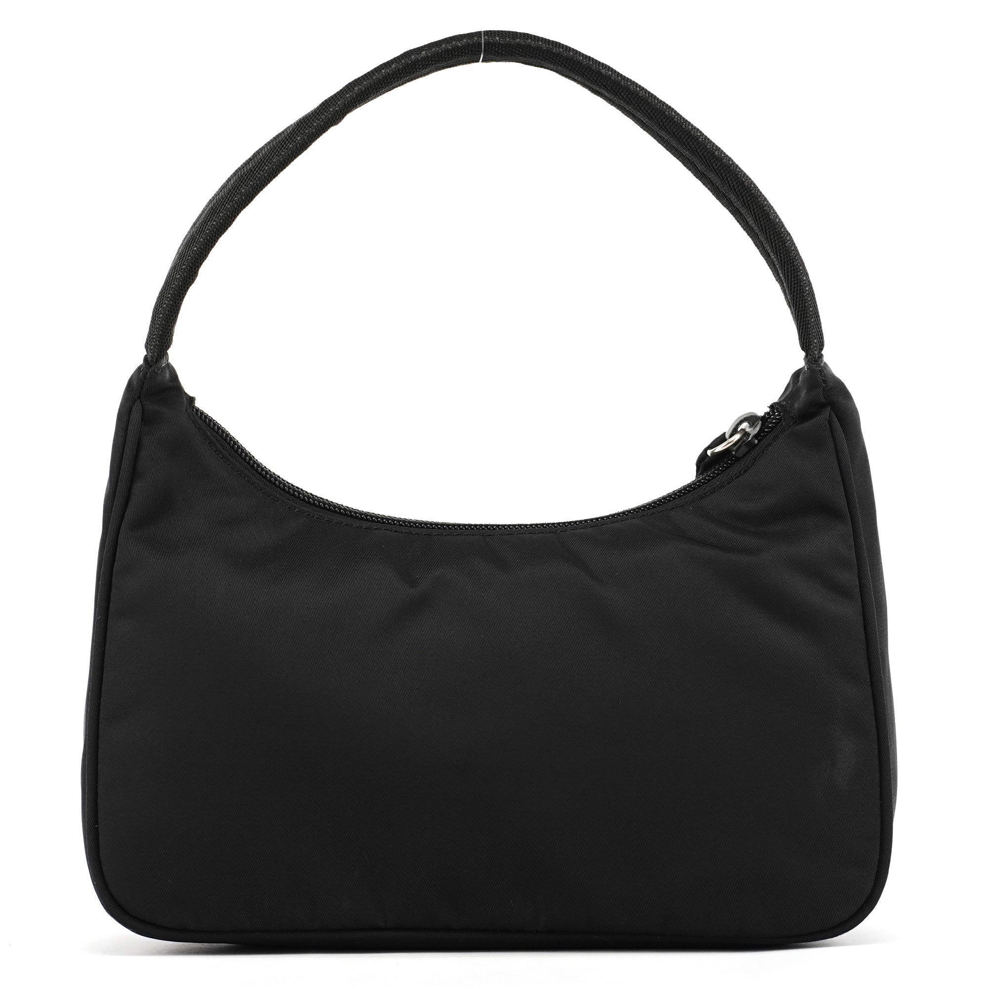 MV515 Black Tessuto Mini Hobo Shoulder Bag