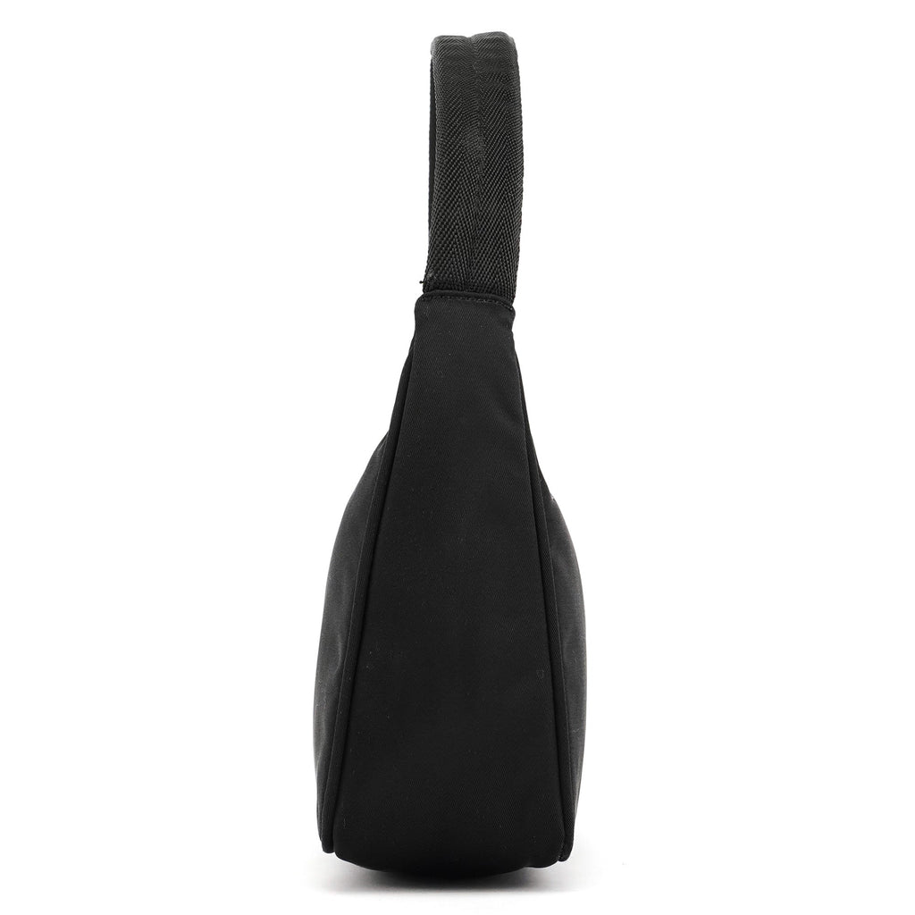 MV515 Black Tessuto Mini Hobo Shoulder Bag