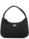 MV515 Black Tessuto Mini Hobo Shoulder Bag