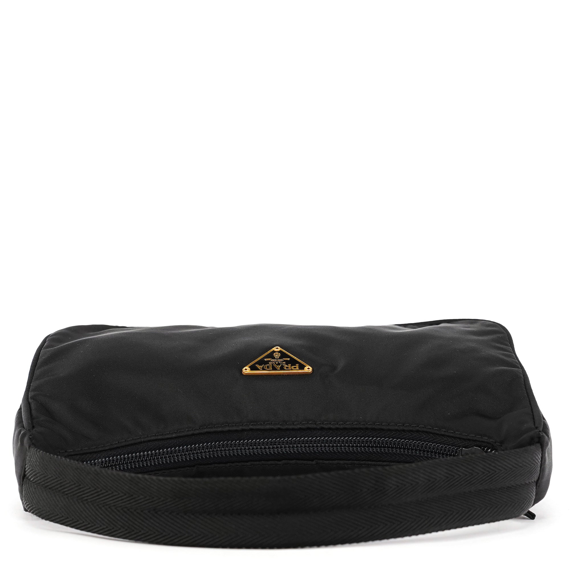 MV515 Black Tessuto Mini Hobo Shoulder Bag