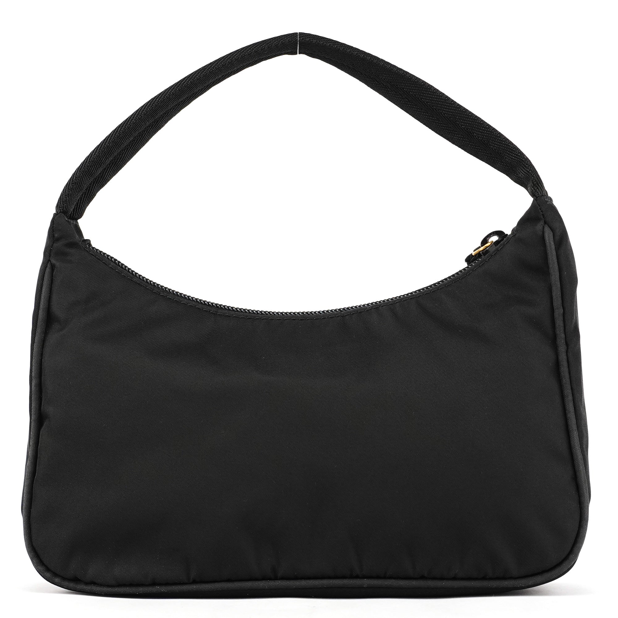 MV515 Black Tessuto Mini Hobo Shoulder Bag