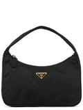 MV515 Black Tessuto Mini Hobo Shoulder Bag