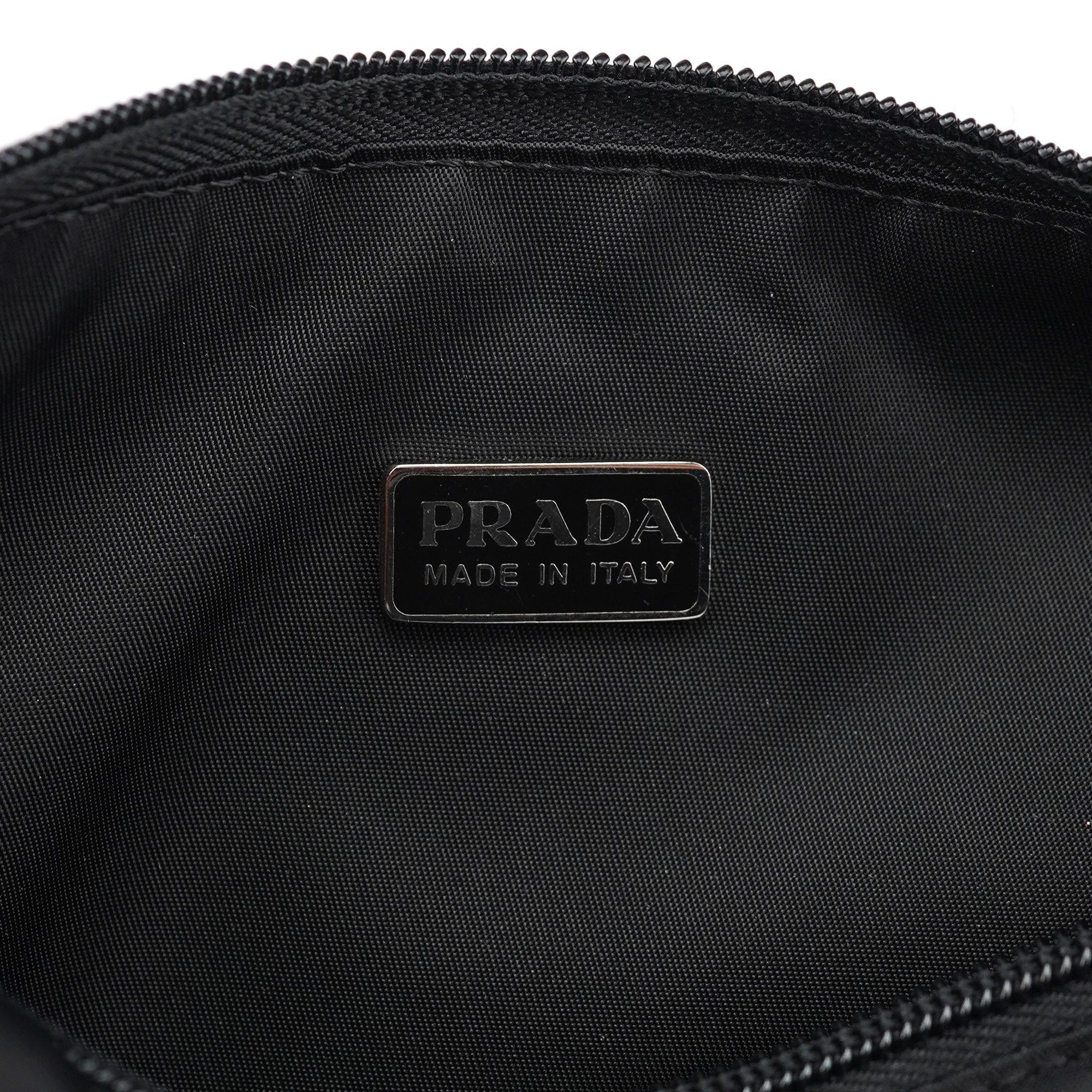 MV519 Black Tessuto Mini Hobo Bag