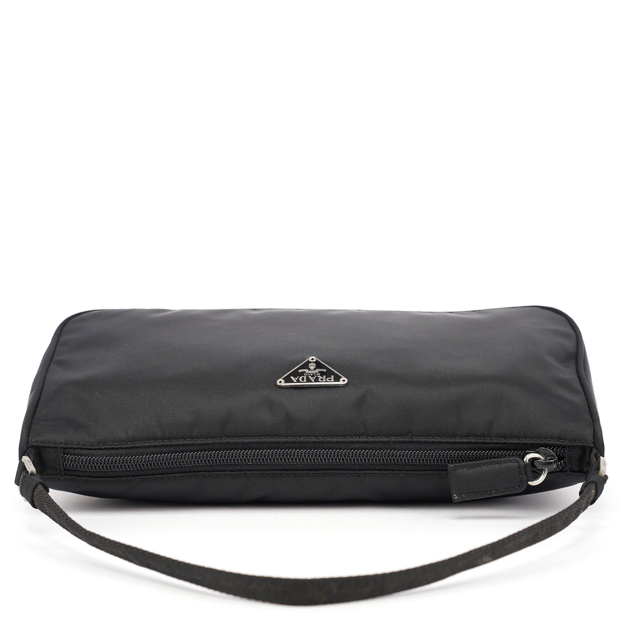 MV519 Black Tessuto Mini Hobo Bag