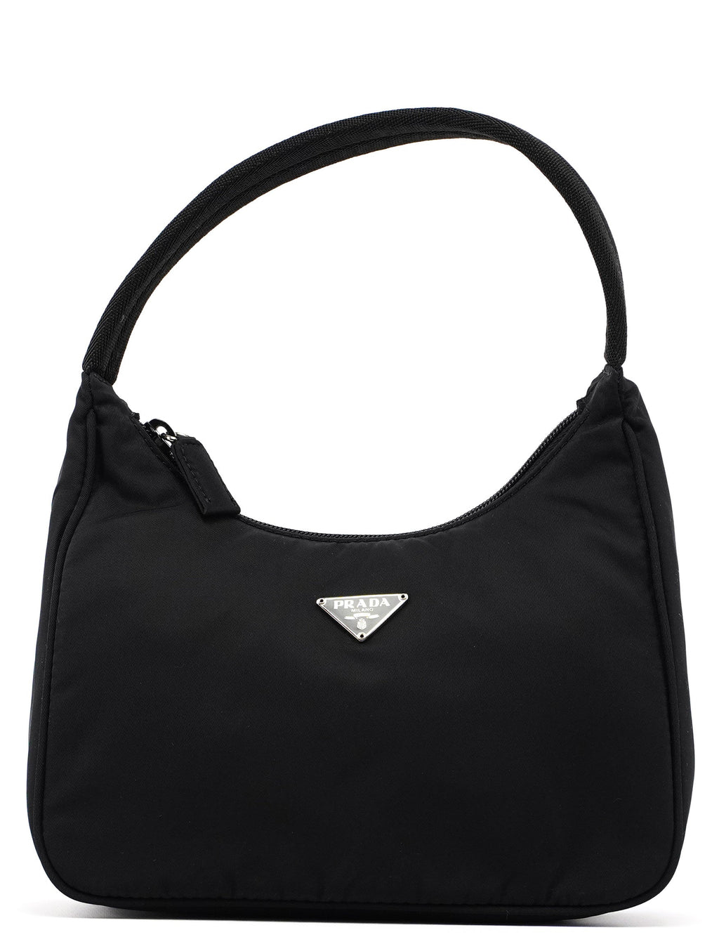 MV519 Black Tessuto Mini Hobo Bag