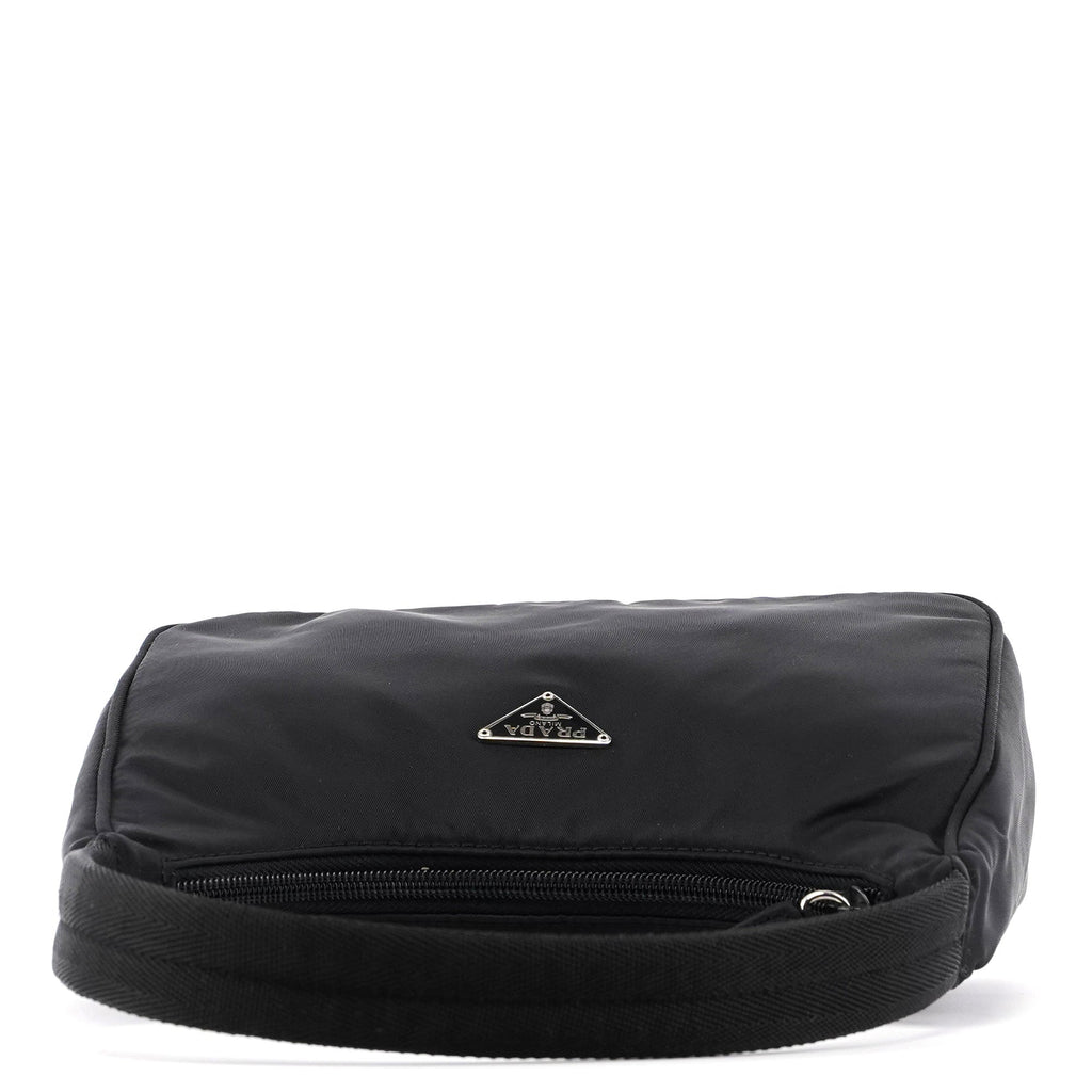 MV519 Black Tessuto Mini Hobo Bag