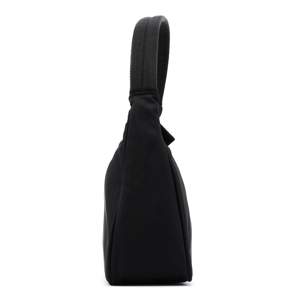 MV519 Black Tessuto Mini Hobo Bag