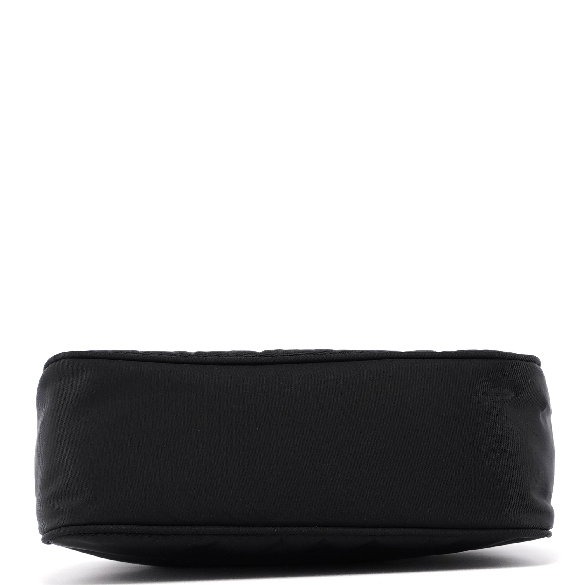 MV519 Black Tessuto Mini Hobo Bag
