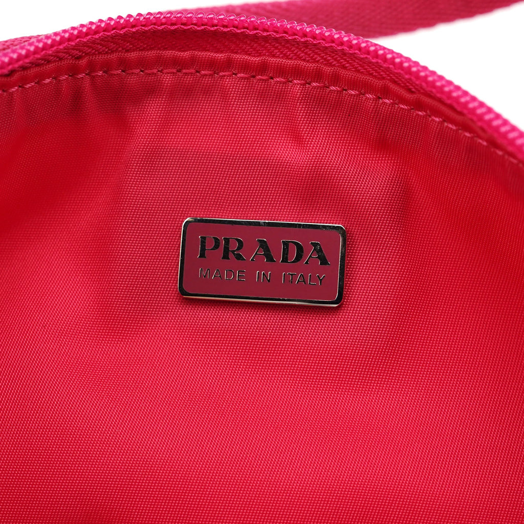 MV519 Pink Tessuto Mini Hobo Bag