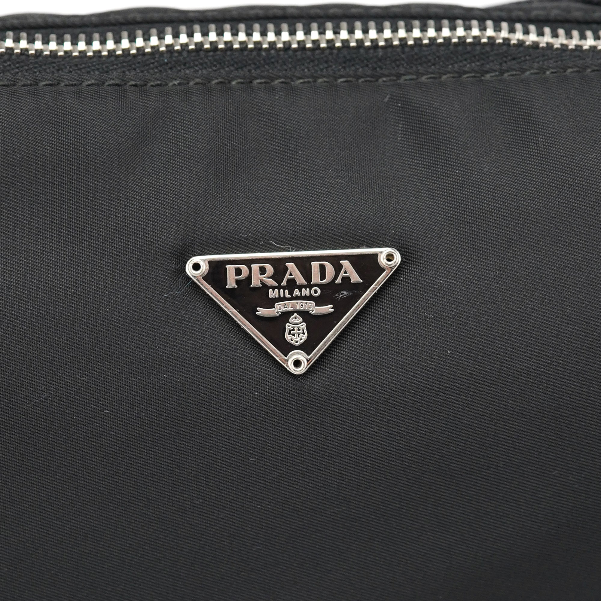 MV633 Black Tessuto Mini Hobo Bag