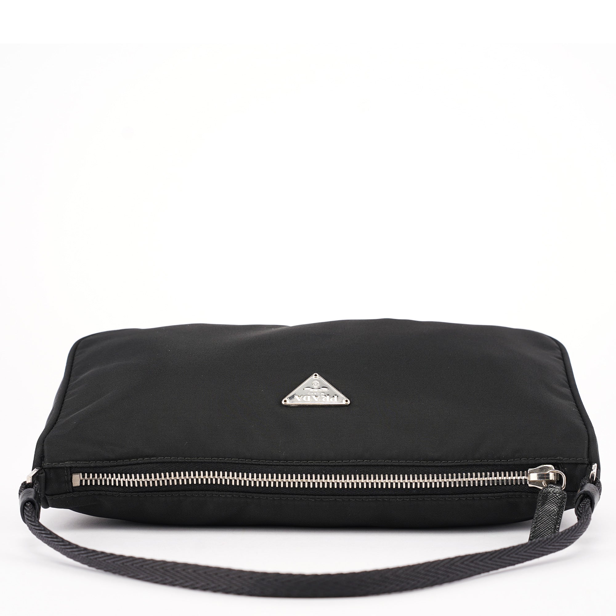 MV633 Black Tessuto Mini Hobo Bag