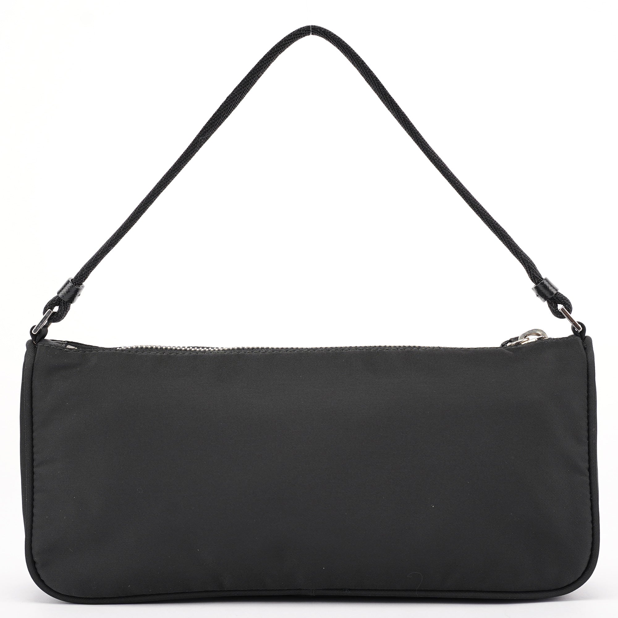 MV633 Black Tessuto Mini Hobo Bag