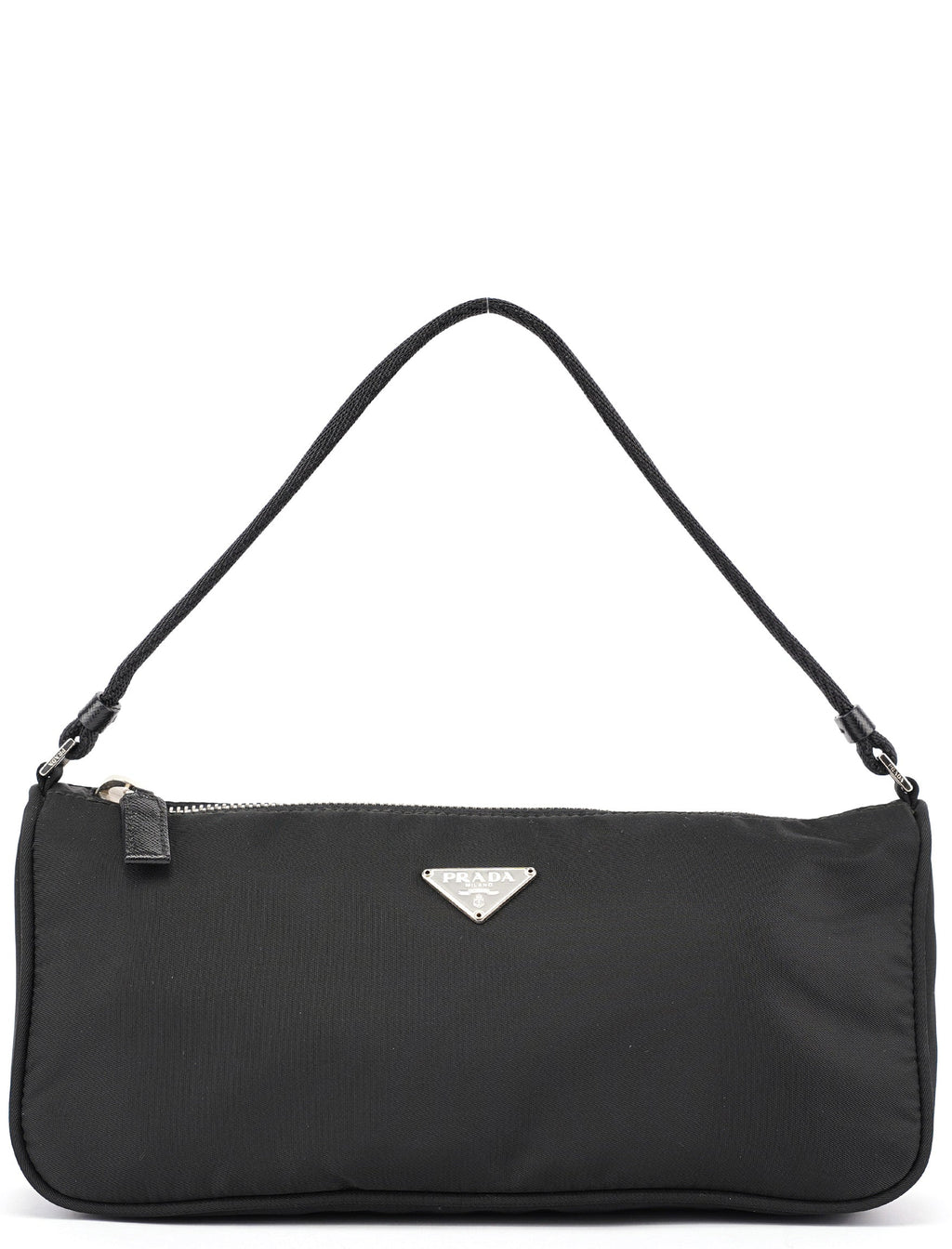 MV633 Black Tessuto Mini Hobo Bag