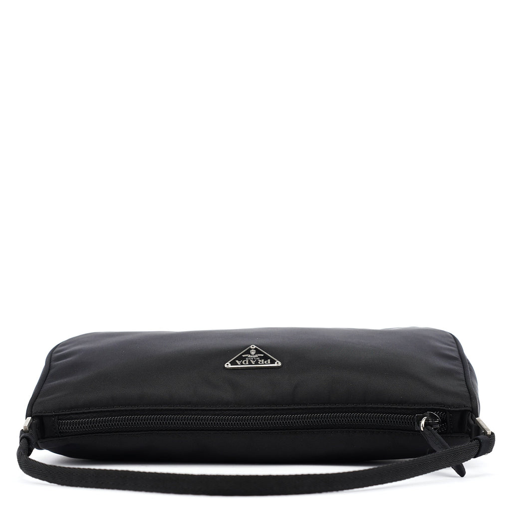MV633 Black Tessuto Mini Hobo Bag