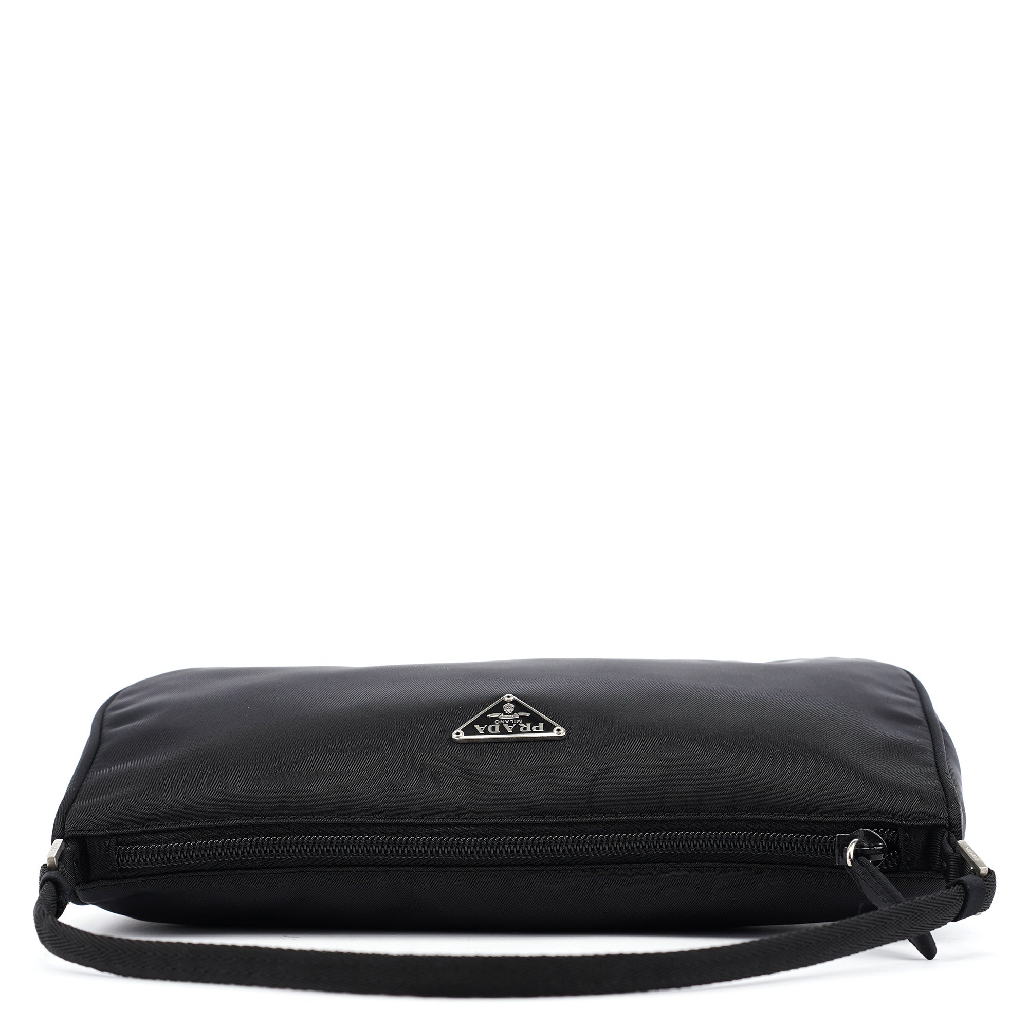 MV633 Black Tessuto Mini Hobo Bag