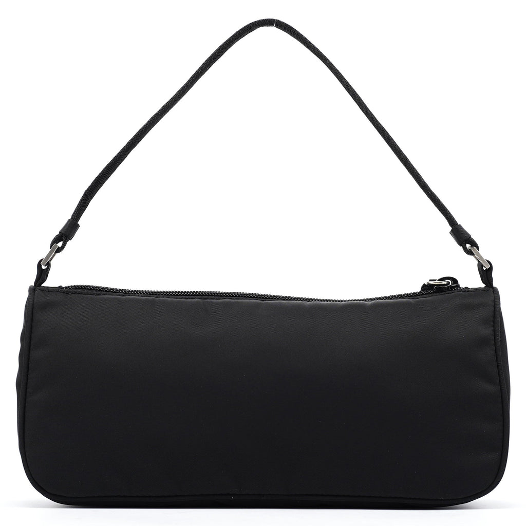 MV633 Black Tessuto Mini Hobo Bag