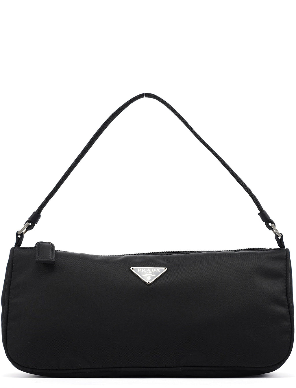MV633 Black Tessuto Mini Hobo Bag