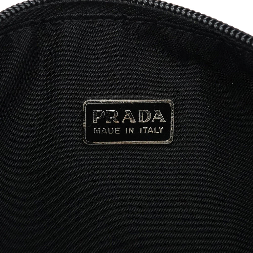 MV633 Black Tessuto Mini Hobo Bag