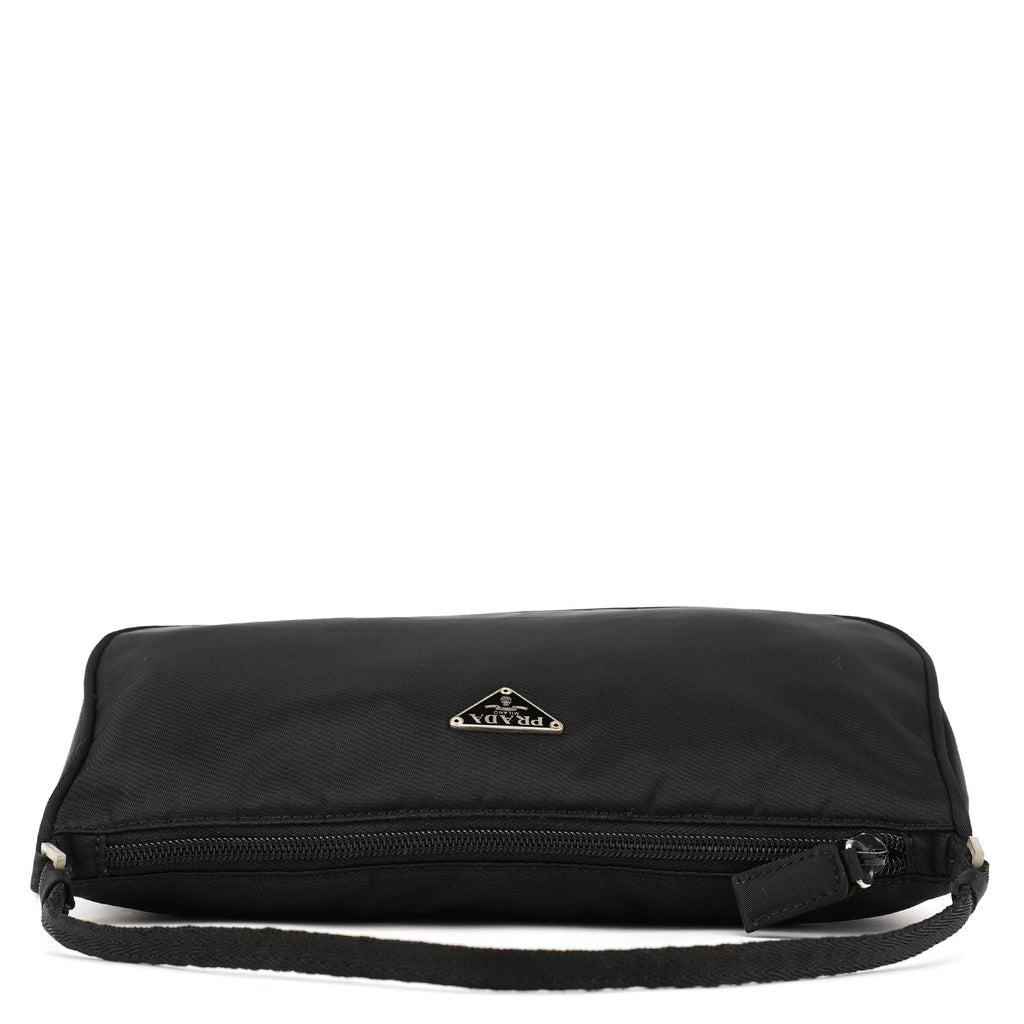 MV633 Black Tessuto Mini Hobo Bag